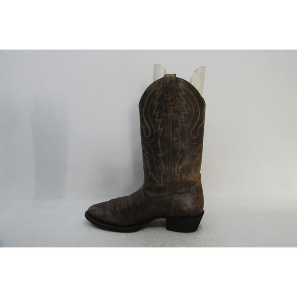Ariat Mens Size 11 D Brown Leather Cowboy Western Boots main image 2